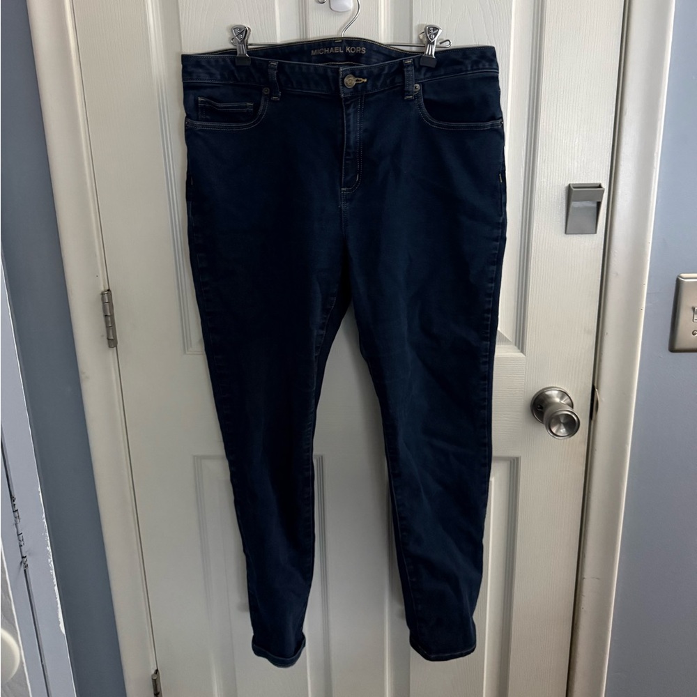 Michael Kors Women's Navy Skinny Jeans